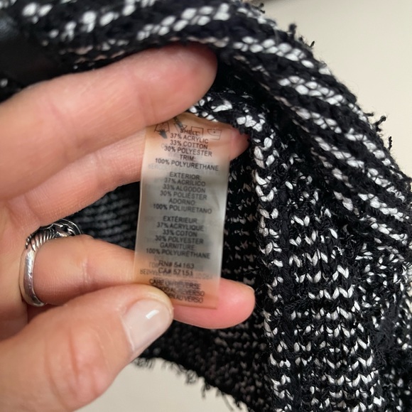 Calvin Klein Tweed dress with contrast piping - Picture 4 of 6